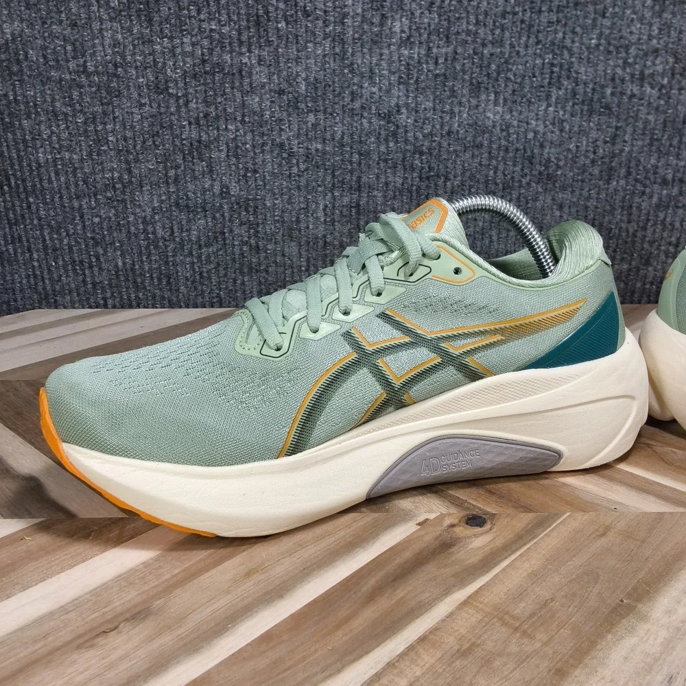 Asics Gel Kayano 30 Dark Jade Orange - 1011B548 Mens 9 Athletic Running Shoes